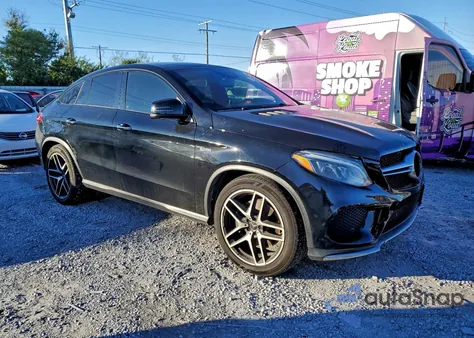 2018 Mercedes-Benz Gle Coupe 43 Amg z USA, uszkodzony, nr VIN 4JGED6EB1JA097997